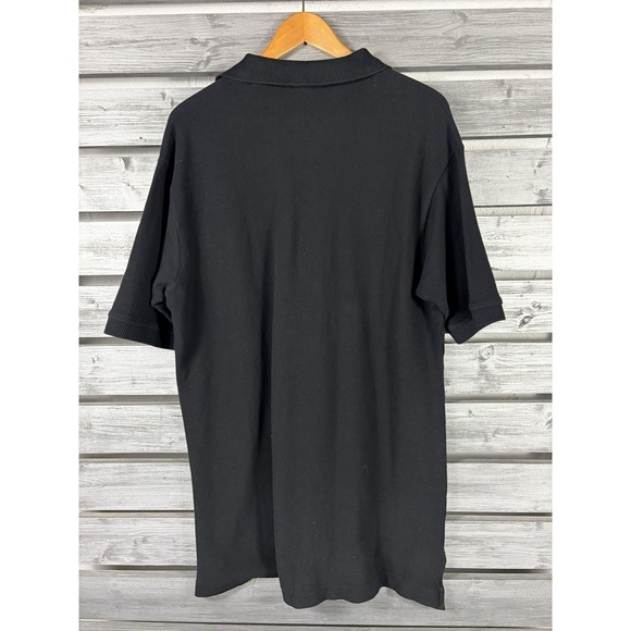 Vtg Ralph Lauren Sport Polo Shirt Mens L/M Black Short Sleeve NICE - Picture 6 of 8